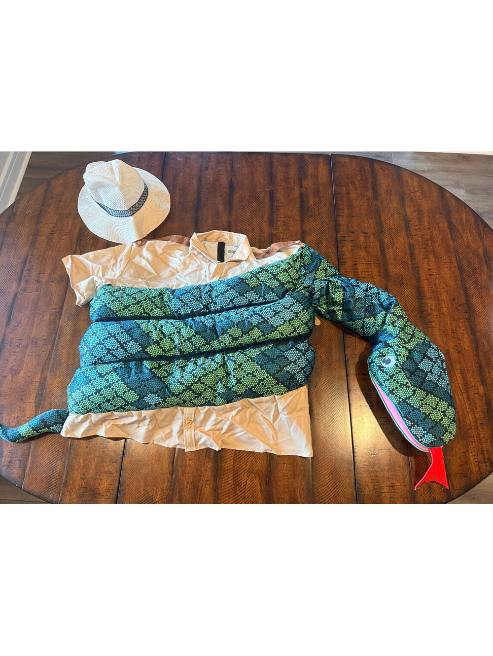 Tipsy Elves Zoo Keeper Snake Halloween Costume Zip Back NWT Size XL
